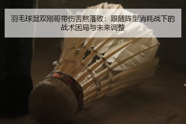 羽毛球混双刚哥带伤苦熬落败：跟随阵型消耗战下的战术困局与未来调整